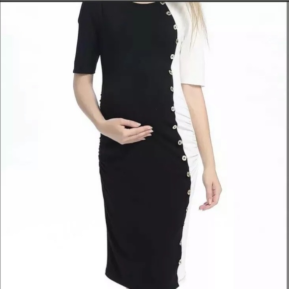 Kimi & Kai Maternity Dress - Picture 3 of 6